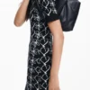 Bedrucktes Minikleid von M. Christian Lacroix Bedrucktes Minikleid von M. Christian Lacroix