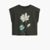 Bedrucktes T-Shirt aus 100 % Baumwolle Bedrucktes T-Shirt aus 100 % Baumwolle