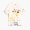 Bedrucktes T-Shirt mit Motiven Bedrucktes T-Shirt mit Motiven