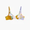 Bedrucktes Triangel-Bikini-Oberteil Bedrucktes Triangel-Bikini-Oberteil