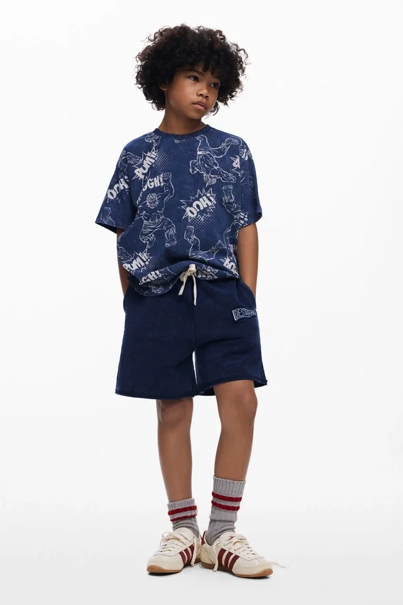 Bermudas mit gesticktem Logo Bermudas mit gesticktem Logo