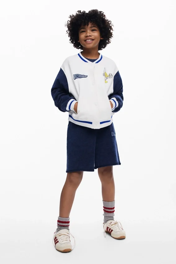 Bermudas mit gesticktem Logo Bermudas mit gesticktem Logo