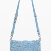 Bestickte Denim-Tasche Bestickte Denim-Tasche