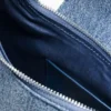 Bestickte Denim-Tasche Bestickte Denim-Tasche