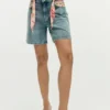 Bestickte Jeansshorts Bestickte Jeansshorts