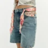 Bestickte Jeansshorts Bestickte Jeansshorts