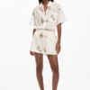 Bestickte Shorts Bestickte Shorts