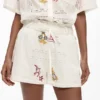 Bestickte Shorts Bestickte Shorts