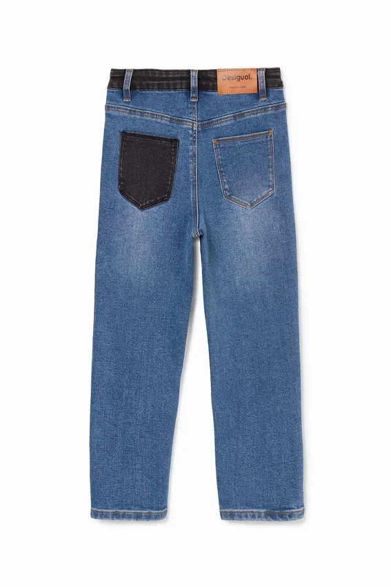 Bestickte Spiderman-Jeans Bestickte Spiderman-Jeans