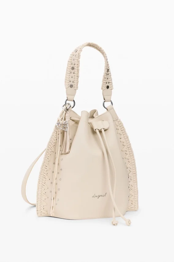 Bestickter Rucksack mit Rüschen Bestickter Rucksack mit Rüschen