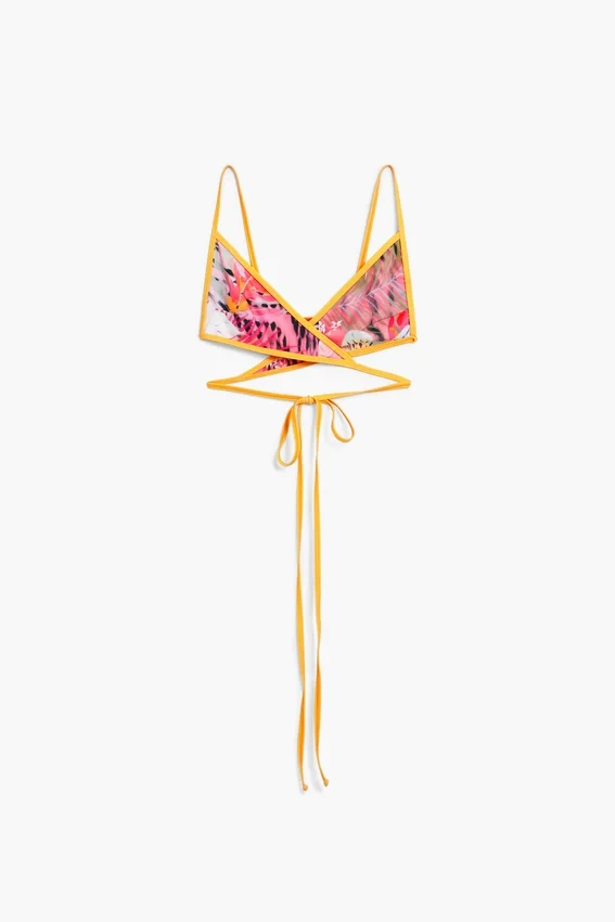 Bikini-Oberteil mit Kreuzung Bikini-Oberteil mit Kreuzung