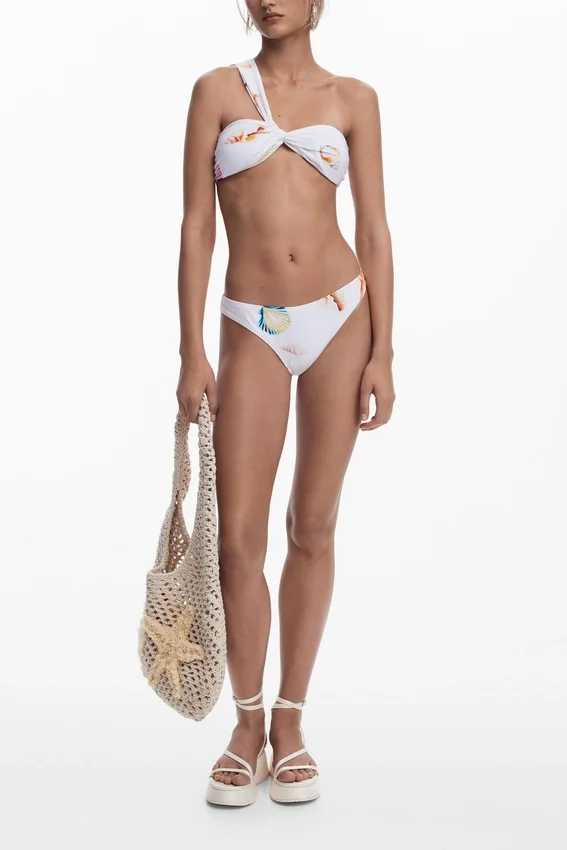 Bikini-Oberteil mit Muschelprint Bikini-Oberteil mit Muschelprint