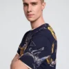 Bio-T-Shirt mit Aufdruck Bio-T-Shirt mit Aufdruck