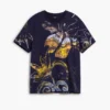Bio-T-Shirt mit Aufdruck Bio-T-Shirt mit Aufdruck