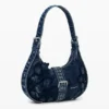 Blaue Denim-Tasche Blaue Denim-Tasche