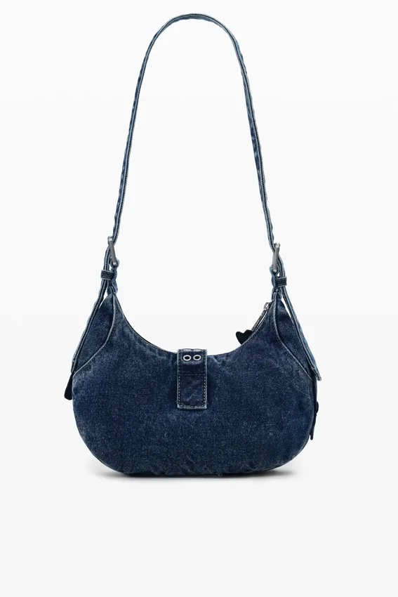 Blaue Denim-Tasche Blaue Denim-Tasche