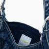 Blaue Denim-Tasche Blaue Denim-Tasche