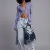 Blaue Denim-Tasche Blaue Denim-Tasche