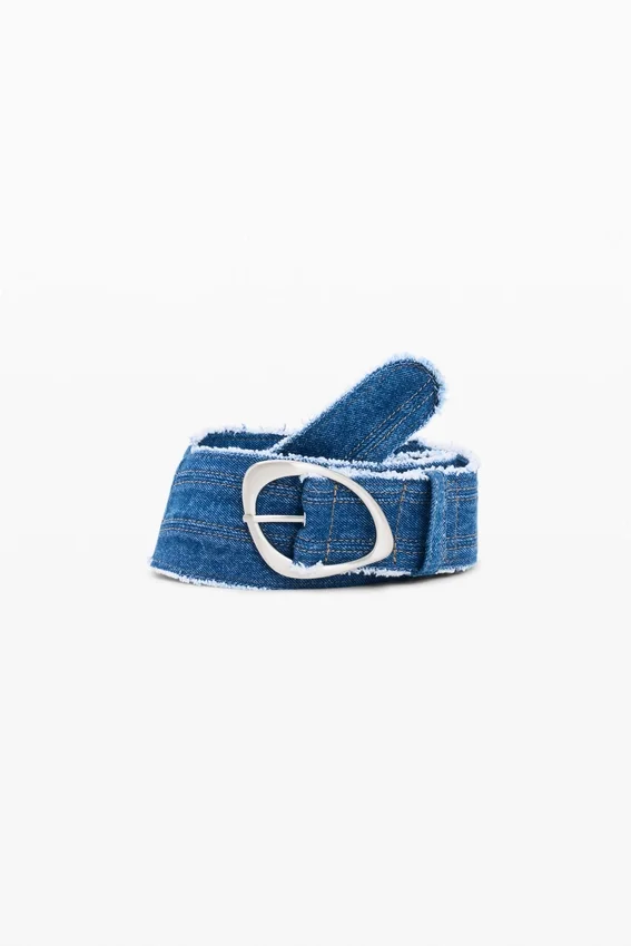 Blauer Denim-Gürtel Blauer Denim-Gürtel