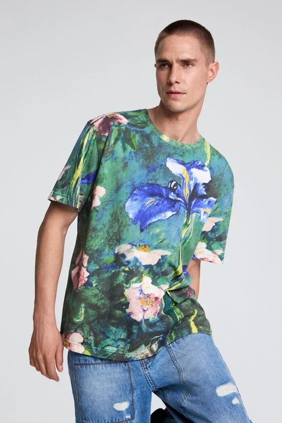 Blumen-T-Shirt Blumen-T-Shirt