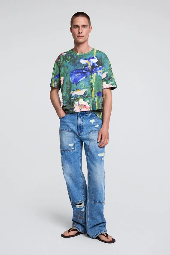 Blumen-T-Shirt Blumen-T-Shirt