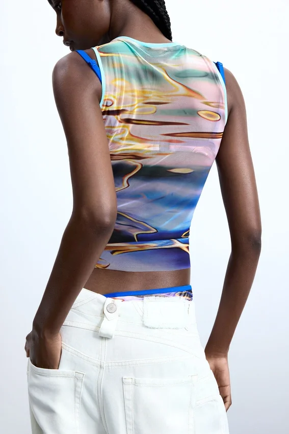 Blumiges T-Shirt Blumiges T-Shirt