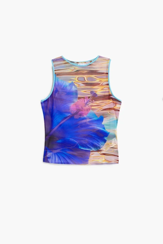 Blumiges T-Shirt Blumiges T-Shirt