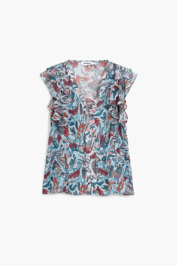 Bluse mit Blumenprint Bluse mit Blumenprint