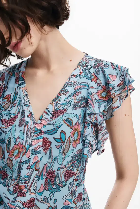 Bluse mit Blumenprint Bluse mit Blumenprint