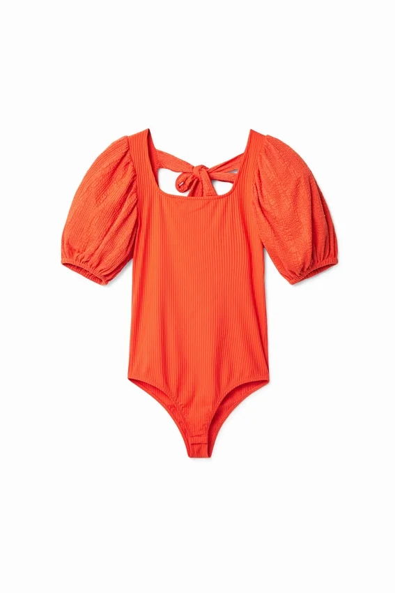 Body mit Ballonärmeln Body mit Ballonärmeln