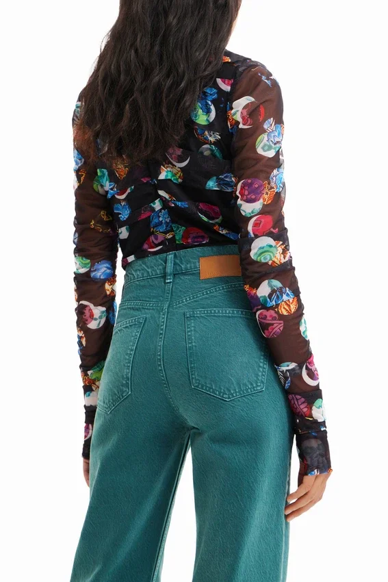 Bodys mit fantasievollem Polka-Dot-Print Bodys mit fantasievollem Polka-Dot-Print