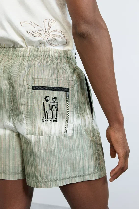 Boxer-Badehose mit Farbverlauf Boxer-Badehose mit Farbverlauf