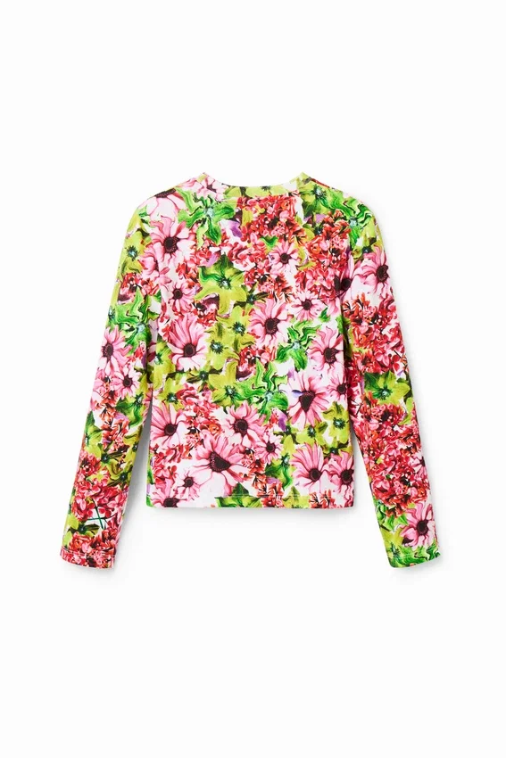Buntes Hemd mit Blumenmuster Buntes Hemd mit Blumenmuster