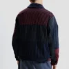 Chenille-Mäntel mit Farbblöcken Chenille-Mäntel mit Farbblöcken