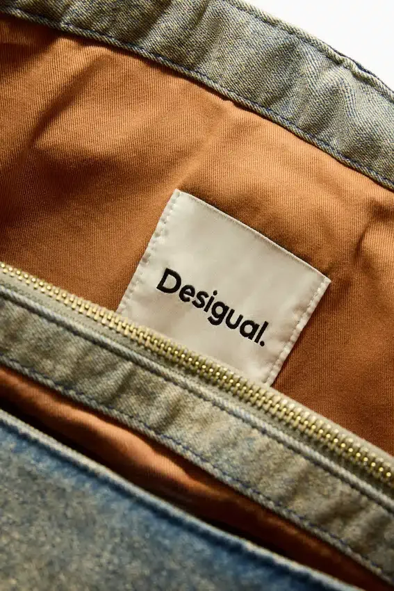 Denim-Charm-Tasche Denim-Charm-Tasche