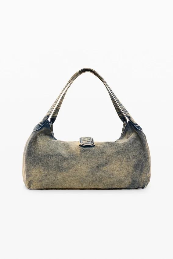 Denim-Charm-Tasche Denim-Charm-Tasche