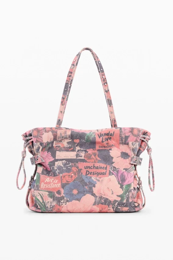 Denim-Collage-Tasche Denim-Collage-Tasche