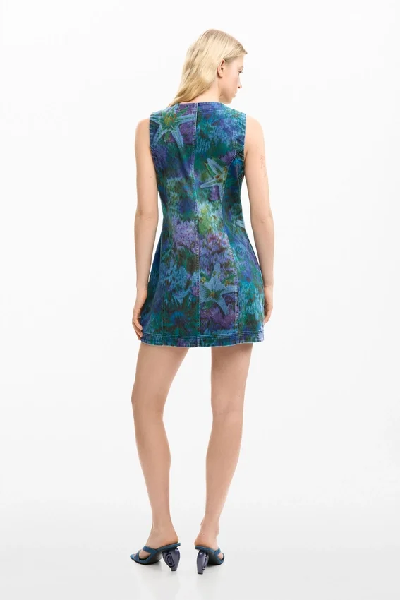 Denim-Gartenkleid Denim-Gartenkleid