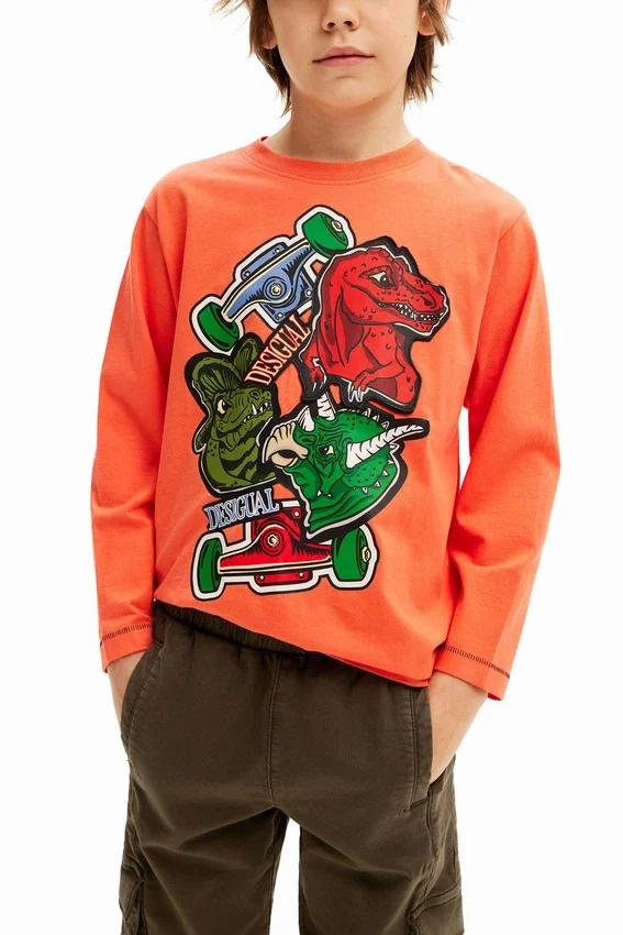 Desigual Dinosaurier-T-Shirt Desigual Dinosaurier-T-Shirt