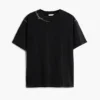 Details zum einfarbigen T-Shirt Details zum einfarbigen T-Shirt