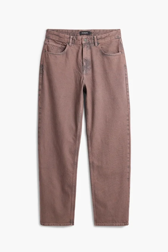 Einfarbige Jeans-Hose Einfarbige Jeans-Hose