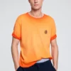 Einfarbige Strick-Bermuda-Shorts Einfarbige Strick-Bermuda-Shorts