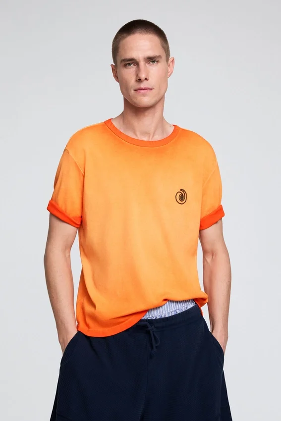 Einfarbige Strick-Bermuda-Shorts Einfarbige Strick-Bermuda-Shorts