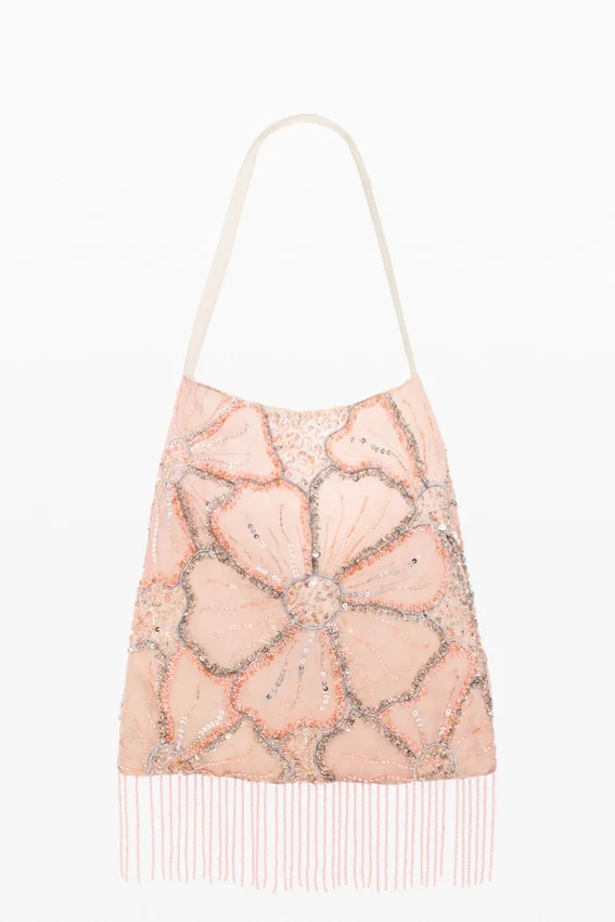 Einkaufstasche mit Blumenmuster Einkaufstasche mit Blumenmuster