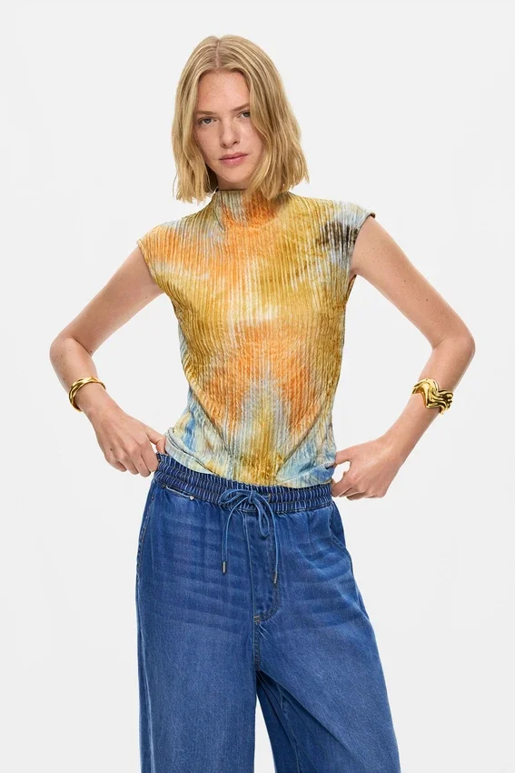 Elastische lange Jeans-Hose Elastische lange Jeans-Hose