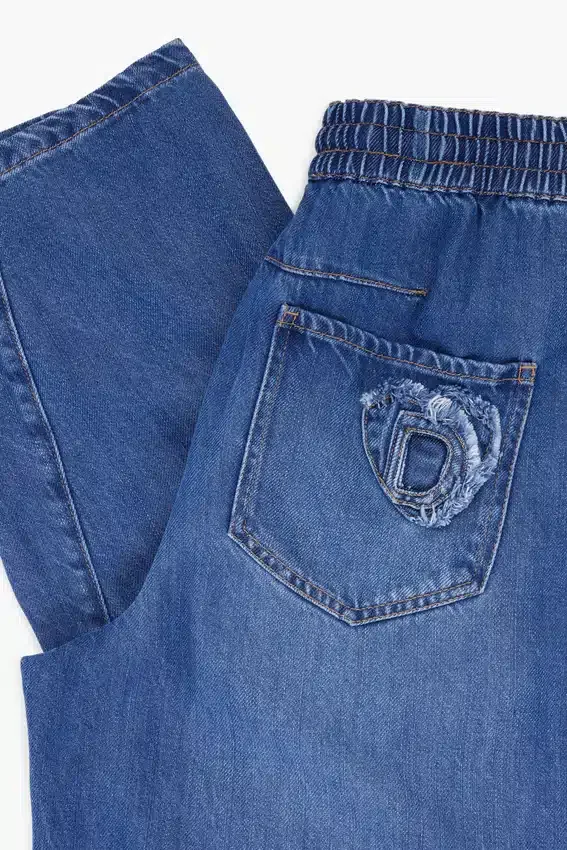 Elastische lange Jeans-Hose Elastische lange Jeans-Hose