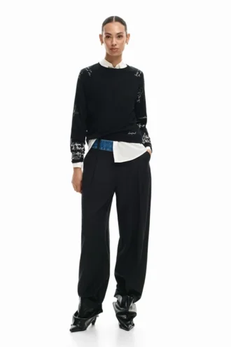 Feiner Jersey-Schriftzug Feiner Jersey-Schriftzug