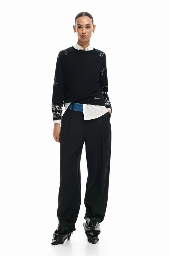 Feiner Jersey-Schriftzug Feiner Jersey-Schriftzug