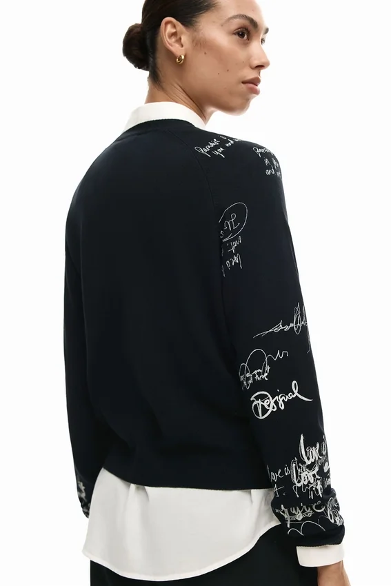 Feiner Jersey-Schriftzug Feiner Jersey-Schriftzug