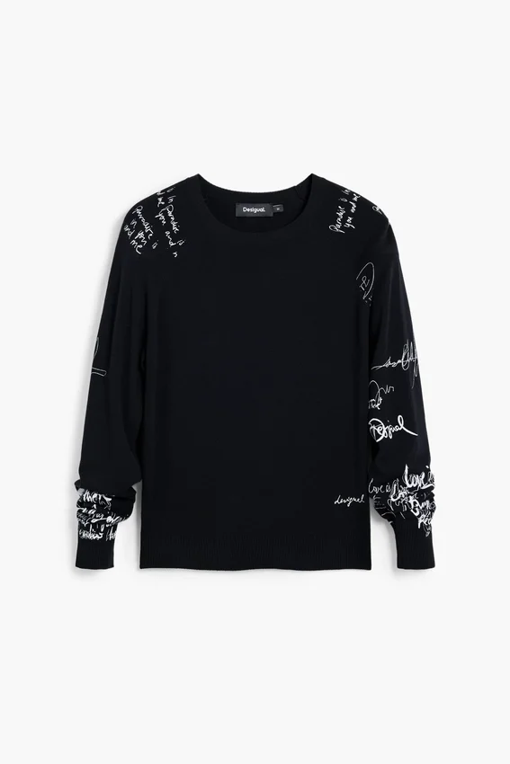 Feiner Jersey-Schriftzug Feiner Jersey-Schriftzug